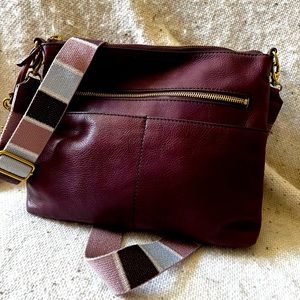 Fossil Purple Crossbody Bag